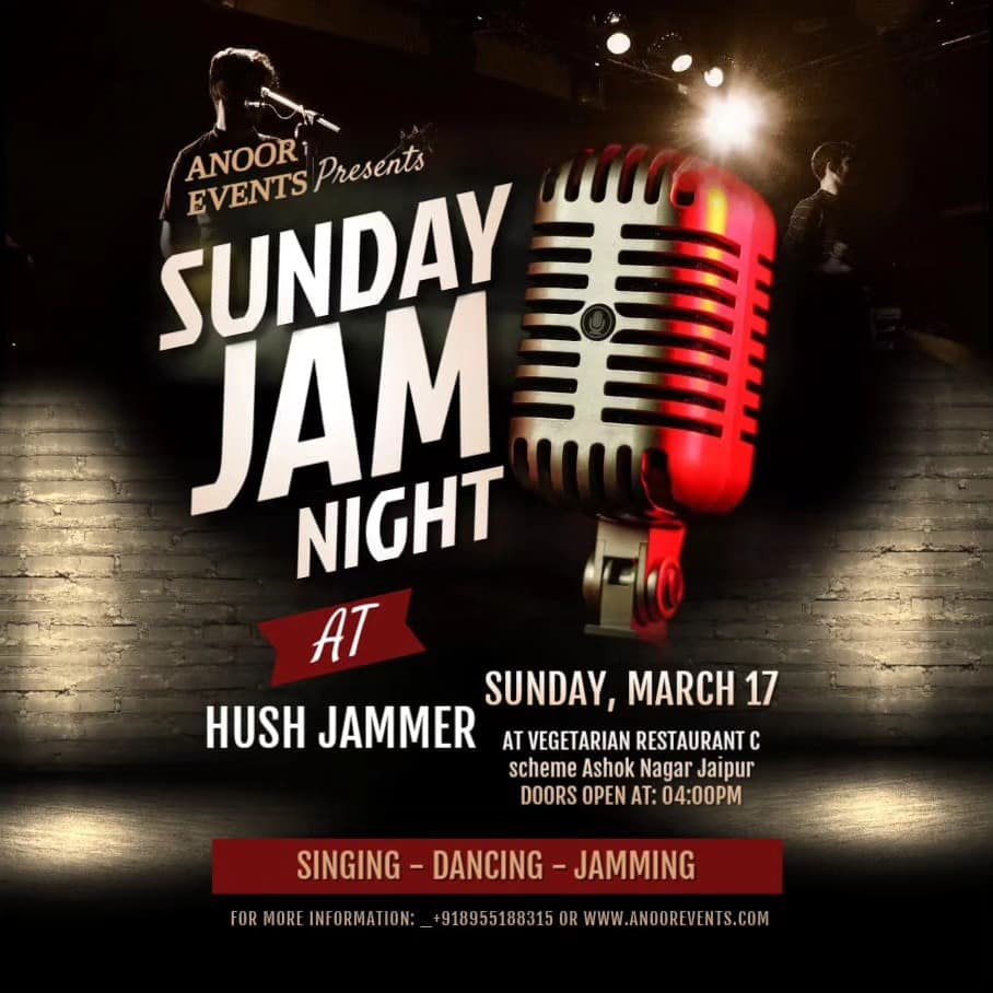 Poster for Jamming Event