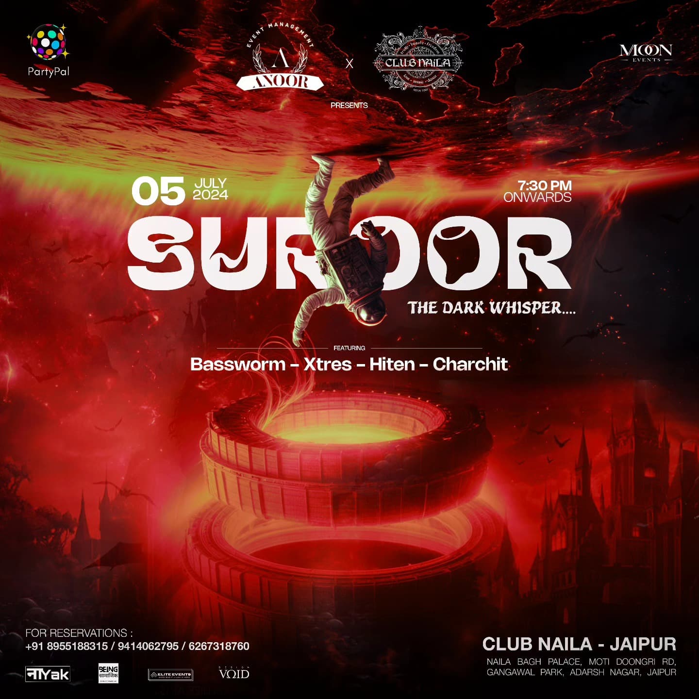 Poster for Suroor Night
